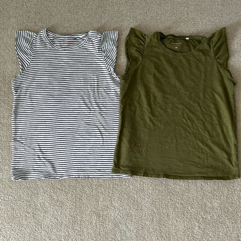 Boden Cotton Flutter Tops